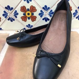 Clarks Leather Ballet Flat